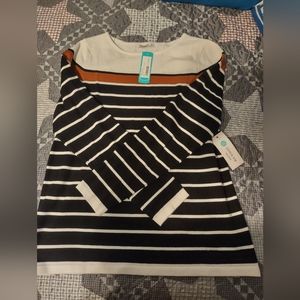 Pink clover Jeanette long sleeve sweater